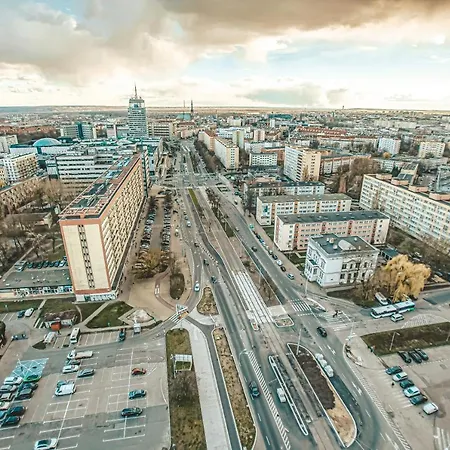 Wanna Na 20 Pietrze, View, Hanza Tower Szczecin