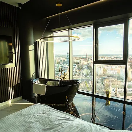 Wanna Na 20 Pietrze, View, Hanza Tower * Szczecin